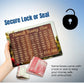 Wooden Umrah Saving Box – Premium 210,000 Goal Money Box